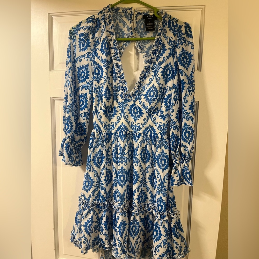 Vici backless mini dress